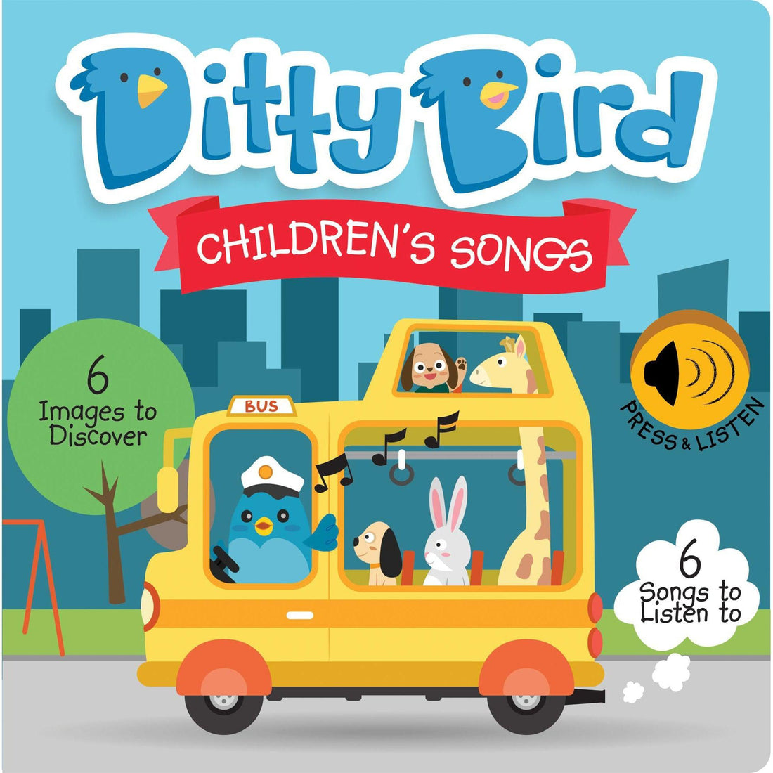 Ditty Bird Children’s Songs-Baby Activity Toys-Ditty Bird-bluebird baby & kids