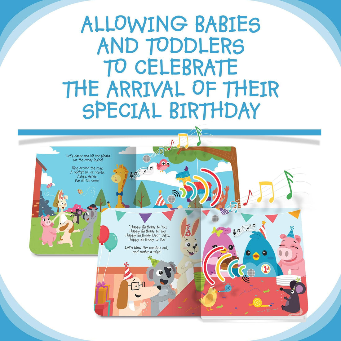 Ditty Bird Happy Birthday-Baby Activity Toys-Ditty Bird-bluebird baby & kids
