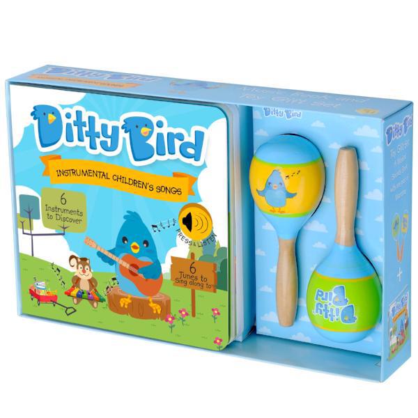 Ditty Bird Music Box and Toy gift set-Baby Activity Toys-Ditty Bird-bluebird baby & kids