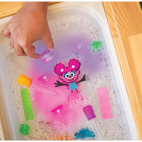 Abby Cadabby Sesame Street GloPal Character + 2 cubes-Bath Toys-GloPals-bluebird baby & kids