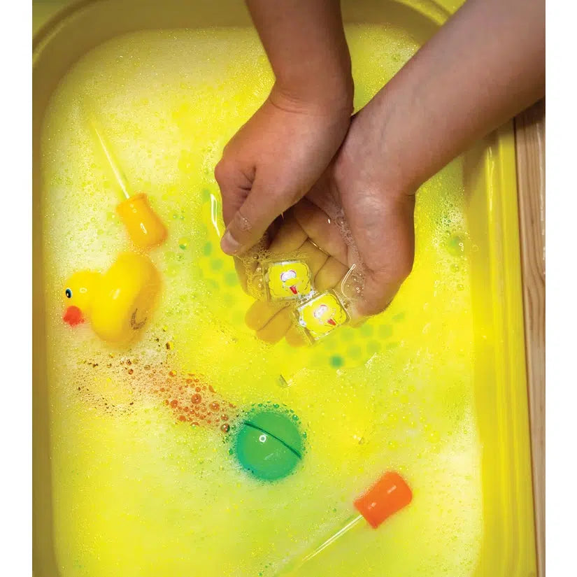 Big Bird Light Up Cubes-Bath Toys-GloPals-bluebird baby & kids