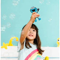 Cookie Monster Sesame Street GloPal Character + 2 cubes-Bath Toys-GloPals-bluebird baby & kids
