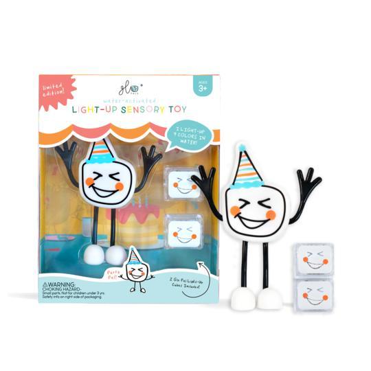Glo Pal Multi Color Party Pal Sensory Toy-Bath Toys-GloPals-bluebird baby & kids