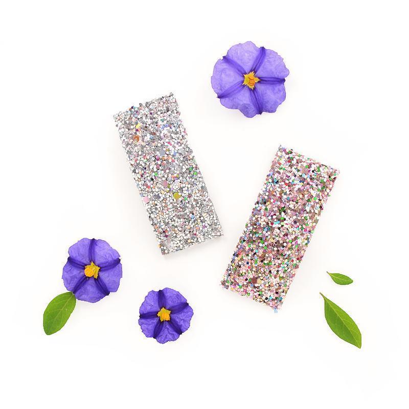 Glitter Snap Clip-Hair Accessories-Hello Shiso-pink-bluebird baby & kids