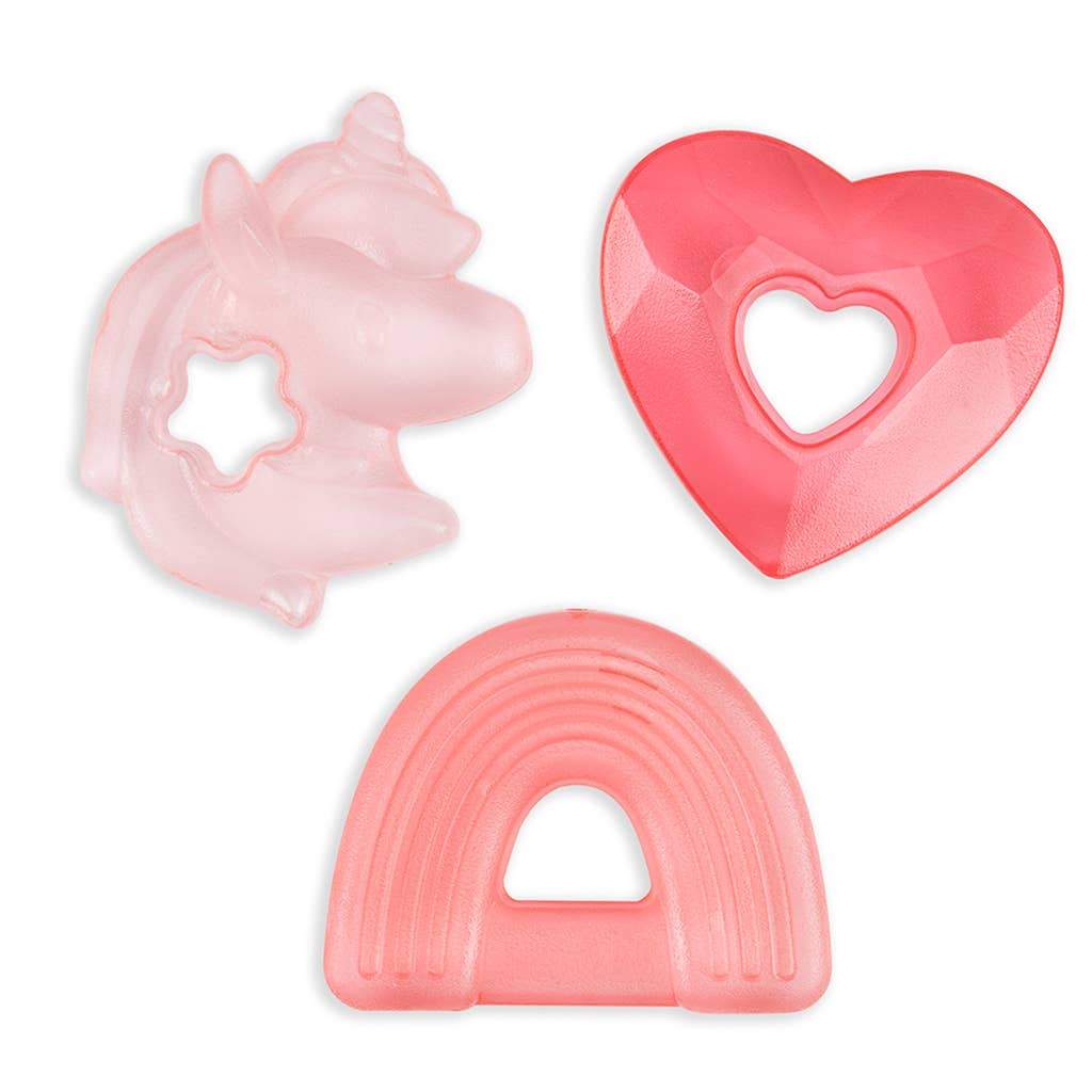 Unicorn Water Filled Teethers (3-pack)-Teethers-Itzy Ritzy-bluebird baby & kids