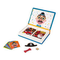Boy's Crazy Faces Magnetibook-Activity Book-Janod-bluebird baby & kids
