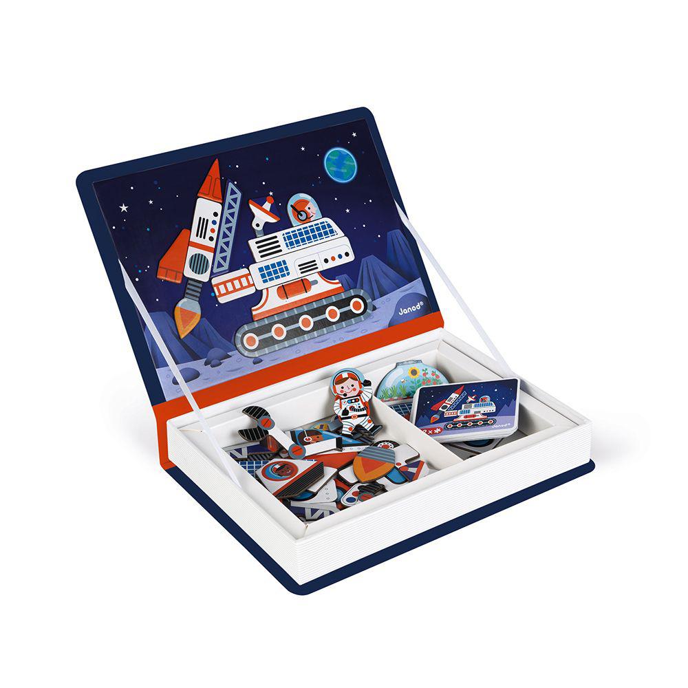 Cosmos Magnetibook-Activity Book-Janod-bluebird baby & kids