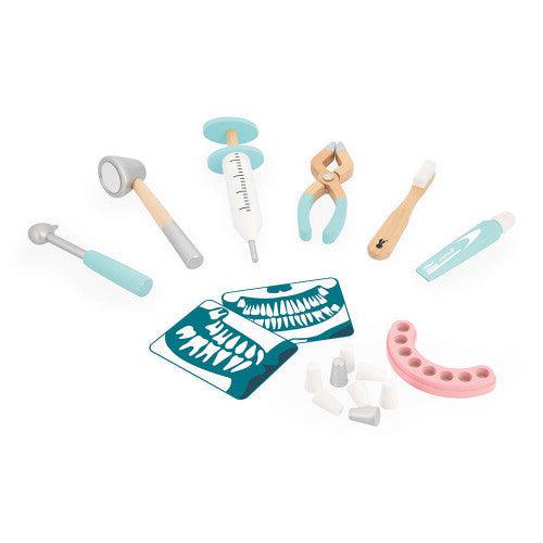 Dentist Set-Pretend Professions & Role Playing-Janod-bluebird baby & kids
