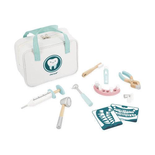 Dentist Set-Pretend Professions & Role Playing-Janod-bluebird baby & kids