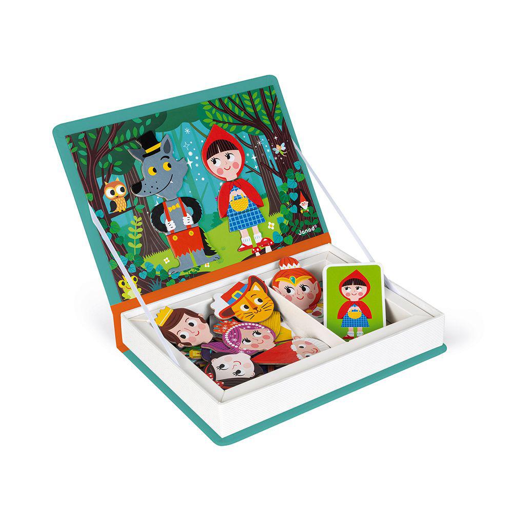 Fairy Tales Magnetibook-Activity Book-Janod-bluebird baby & kids