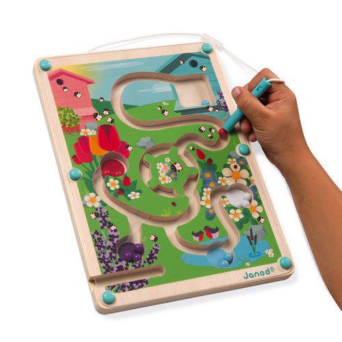 Hive Magnetic Maze-Activity Toys-Janod-bluebird baby & kids