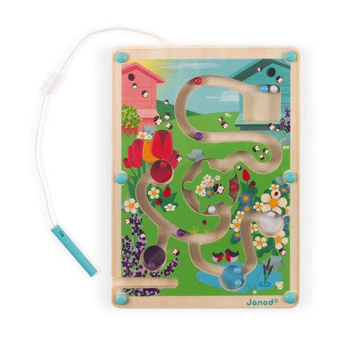 Hive Magnetic Maze-Activity Toys-Janod-bluebird baby & kids