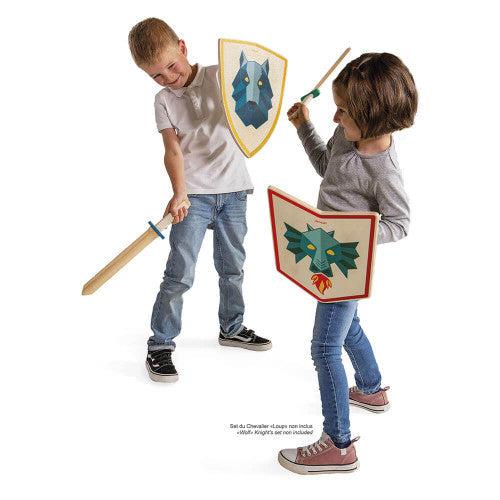 Knight's Set - Dragon-Pretend Professions & Role Playing-Janod-bluebird baby & kids