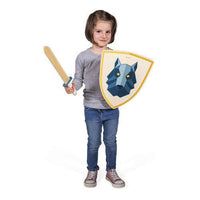 Knight's Set - Wolf-Pretend Professions & Role Playing-Janod-bluebird baby & kids
