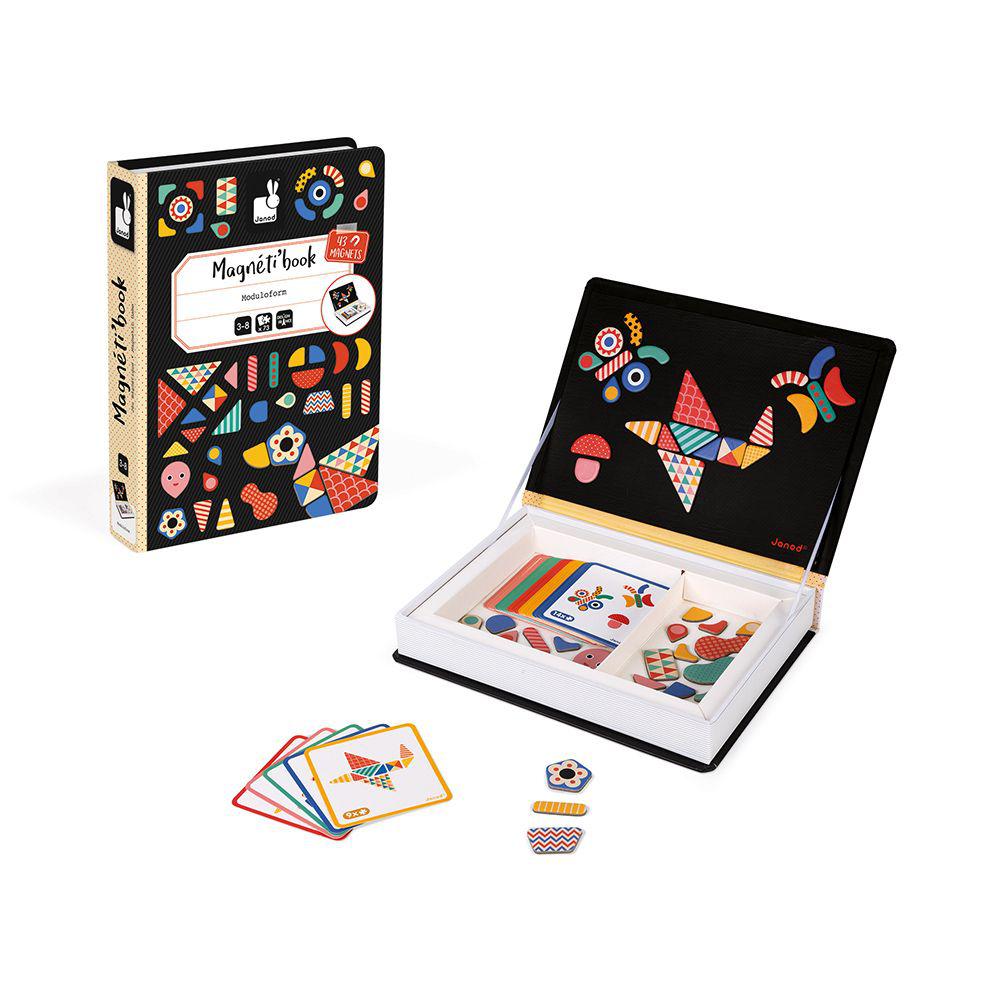 Moduloform Magnetibook-Activity Book-Janod-bluebird baby & kids
