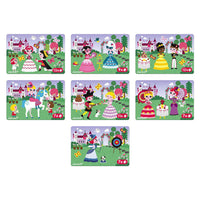 Princesses Magnetibook-Activity Book-Janod-bluebird baby & kids