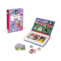 Princesses Magnetibook-Activity Book-Janod-bluebird baby & kids