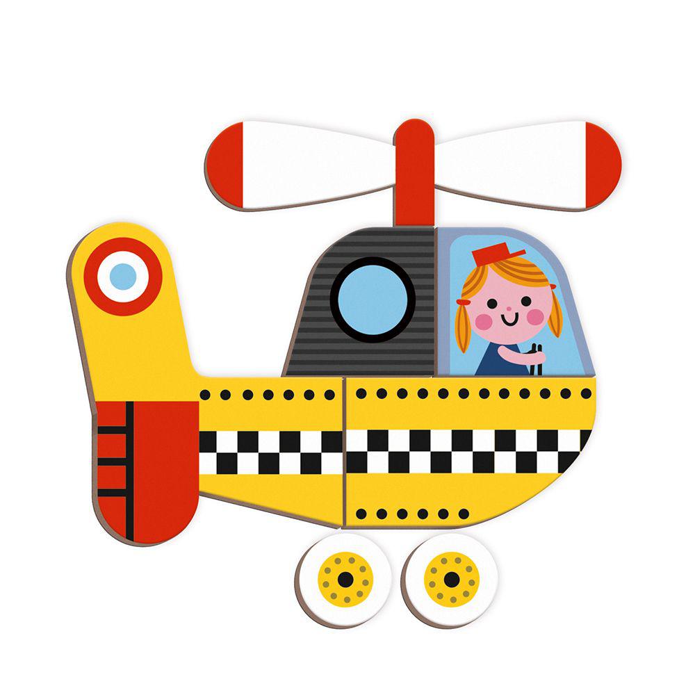 Racers Magnetibook-Activity Book-Janod-bluebird baby & kids