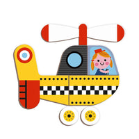 Racers Magnetibook-Activity Book-Janod-bluebird baby & kids