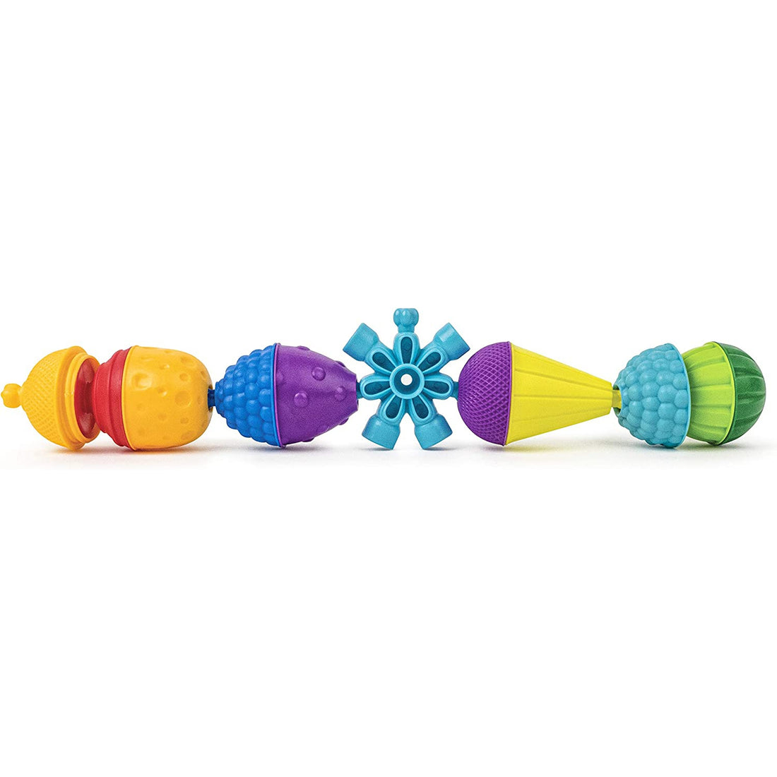 Bucket of Beads - 19 Pieces-LaLaBoom-bluebird baby & kids
