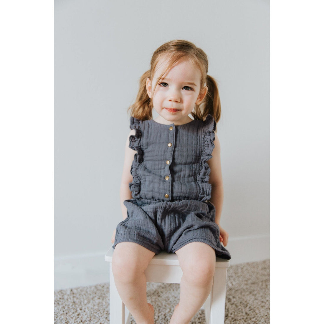 Kids' Muslin Ruffle Jumper-Bodysuits-Loved Baby-2T-Cloud Grey-bluebird baby & kids