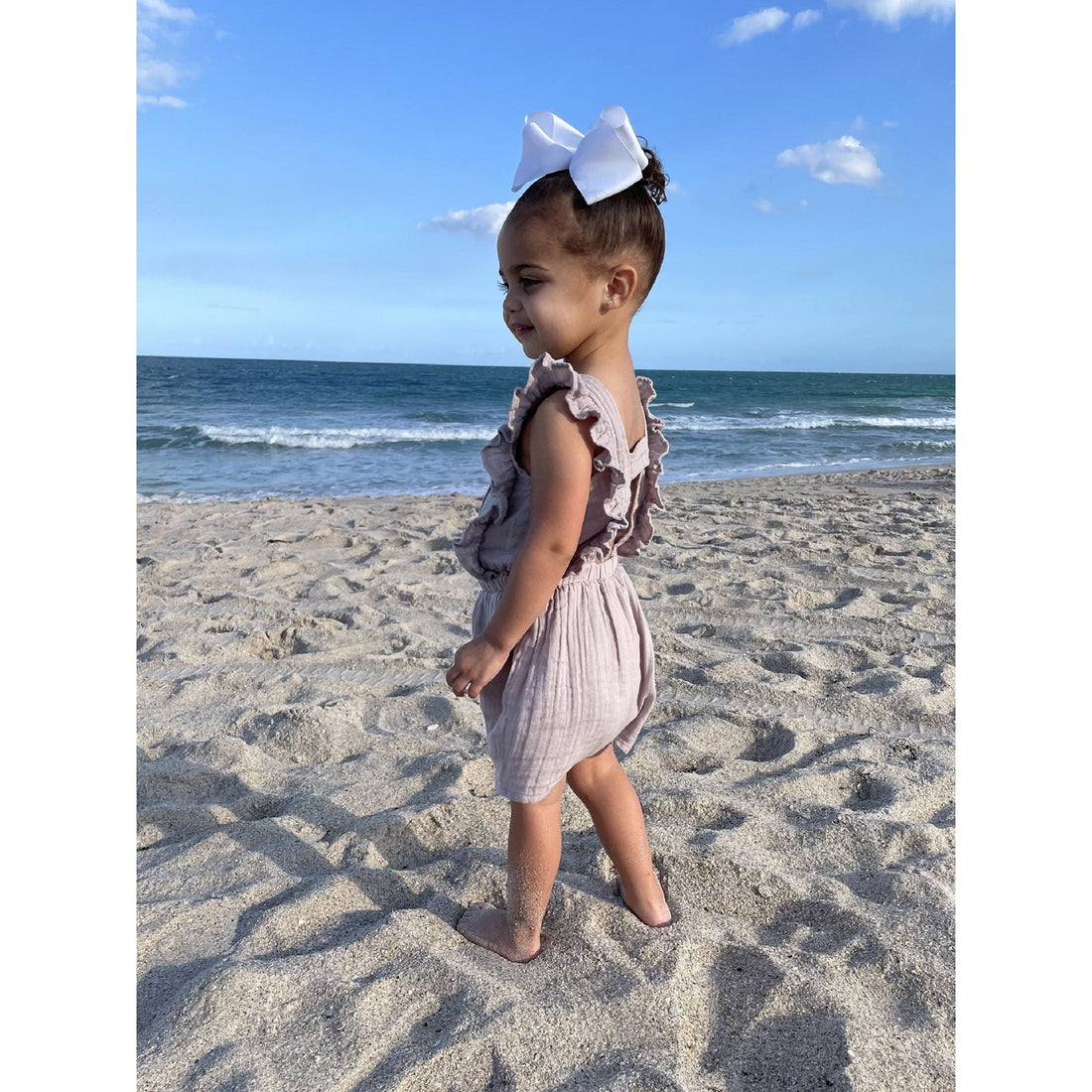 Kids' Muslin Ruffle Jumper-Bodysuits-Loved Baby-2T-Cloud Grey-bluebird baby & kids