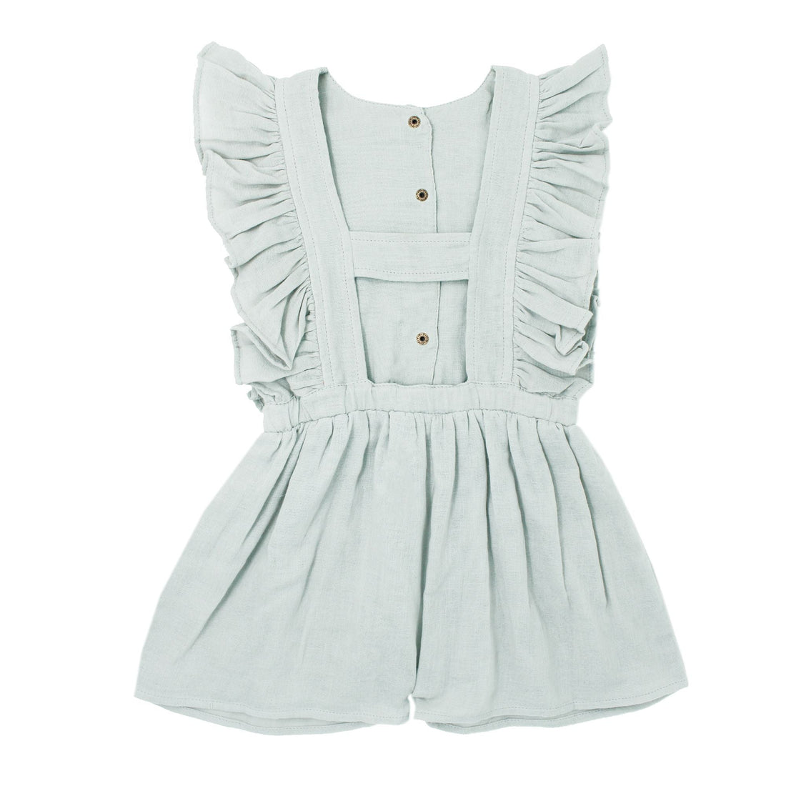 Kids' Muslin Ruffle Jumper-Bodysuits-Loved Baby-2T-Cloud Grey-bluebird baby & kids