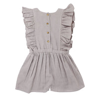 Kids' Muslin Ruffle Jumper-Bodysuits-Loved Baby-2T-Cloud Grey-bluebird baby & kids
