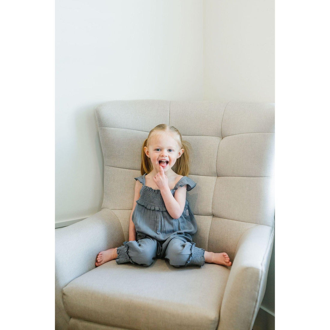 Kids Organic Muslin Sleeveless Romper-Bodysuits-Loved Baby-2T-Rosewater Pink-bluebird baby & kids