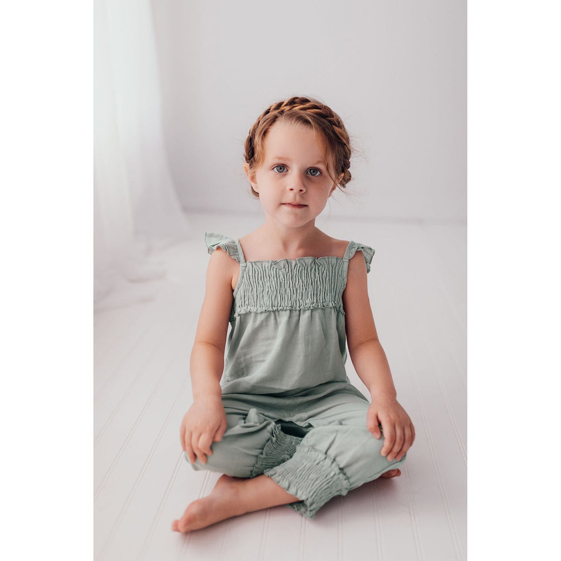 Kids Organic Muslin Sleeveless Romper-Bodysuits-Loved Baby-2T-Rosewater Pink-bluebird baby & kids