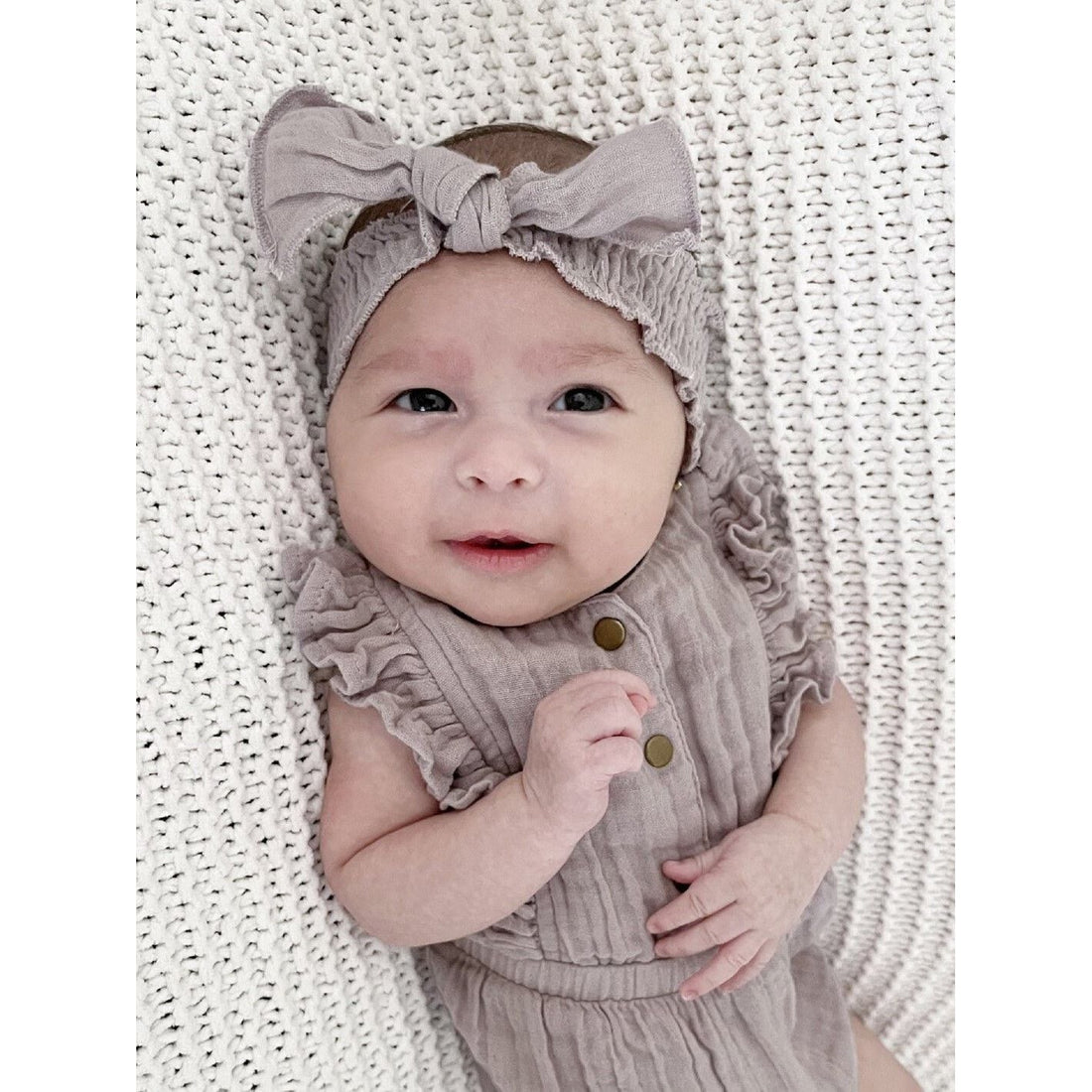 Muslin Smocked Headband-Headbands-Loved Baby-0-12 M-Rosewater Pink-bluebird baby & kids