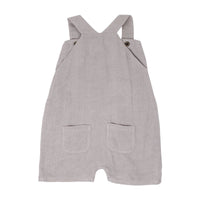 Organic Muslin Overall-Rompers-Loved Baby-6-9 M-Moonstone-bluebird baby & kids