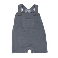Organic Muslin Overall-Rompers-Loved Baby-6-9 M-Moonstone-bluebird baby & kids