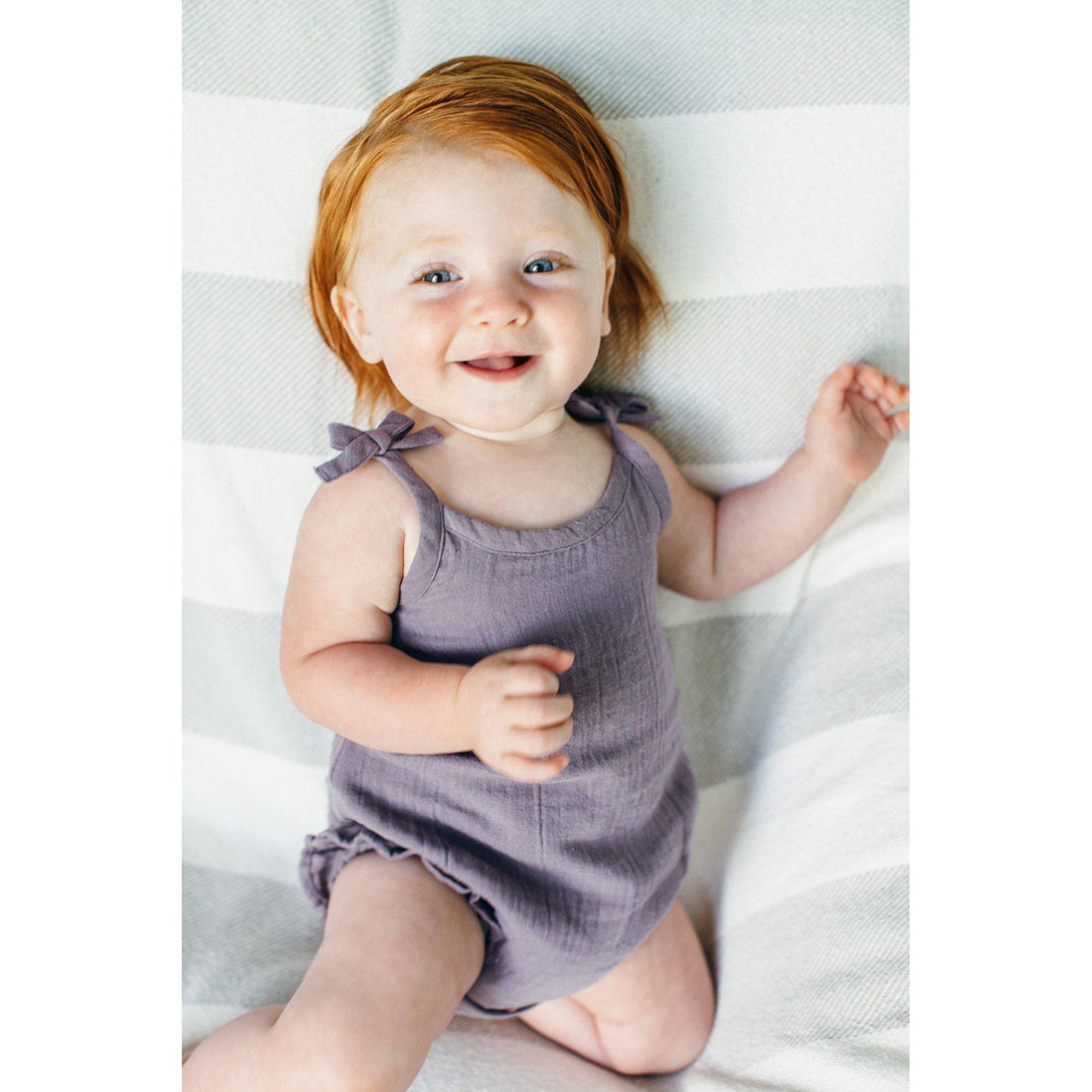 Organic Muslin Tie-Shoulder Bodysuit-Bodysuits-Loved Baby-0-3 M-Pacific Blue-bluebird baby & kids