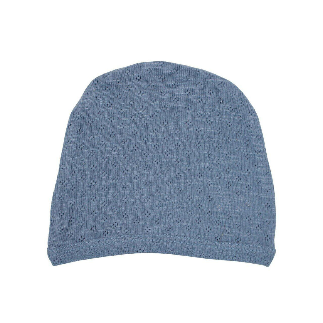 Pool Blue Pointelle Hat-Hats-Loved Baby-Preemie-Newborn-bluebird baby & kids