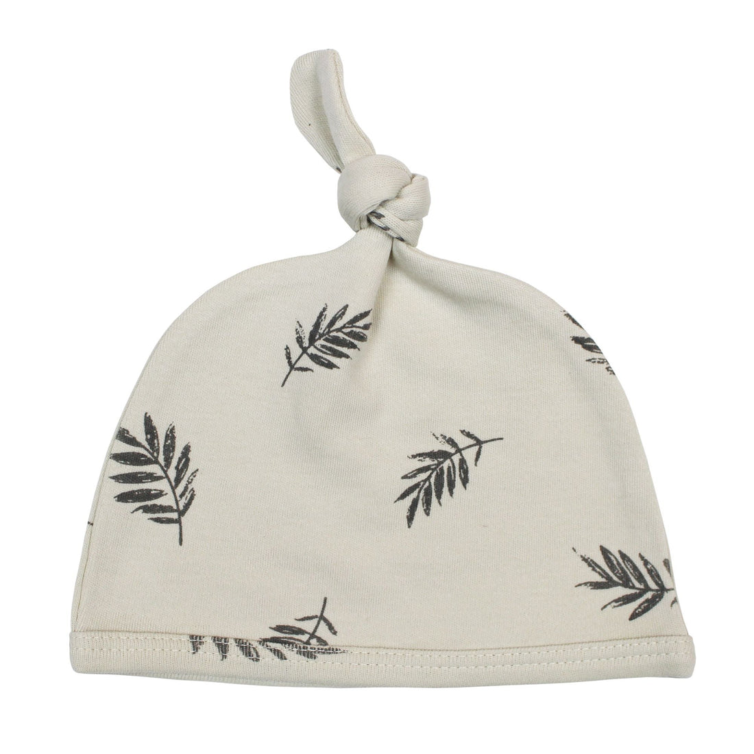 Printed Top-Knot Hat-Hats-Loved Baby-Preemie-NB-Stone Fern-bluebird baby & kids