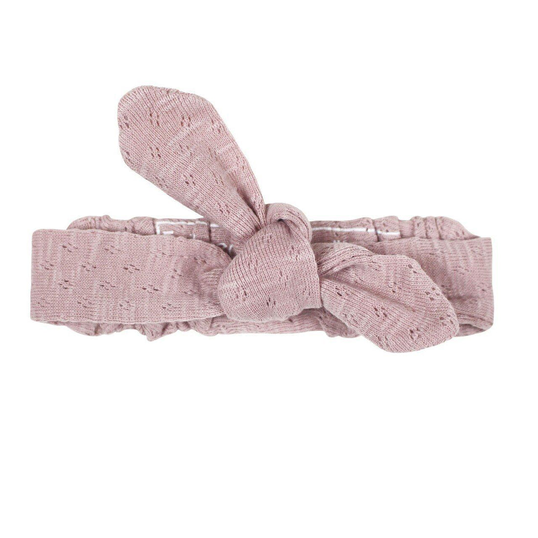 Thistle Organic Pointelle Tie Headband-Headbands-Loved Baby-0-6 M-bluebird baby & kids