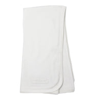 White Velveteen Blanket-Blankets & Loveys-Loved Baby-bluebird baby & kids
