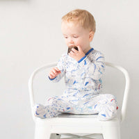 Roarsome Friends Magnetic Modal Footed Pajama-Pajamas-Magnetic Me-Newborn-bluebird baby & kids