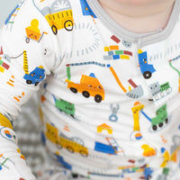 Toe Zone Magnetic Modal Footed Pajama-Pajamas-Magnetic Me-Newborn-bluebird baby & kids