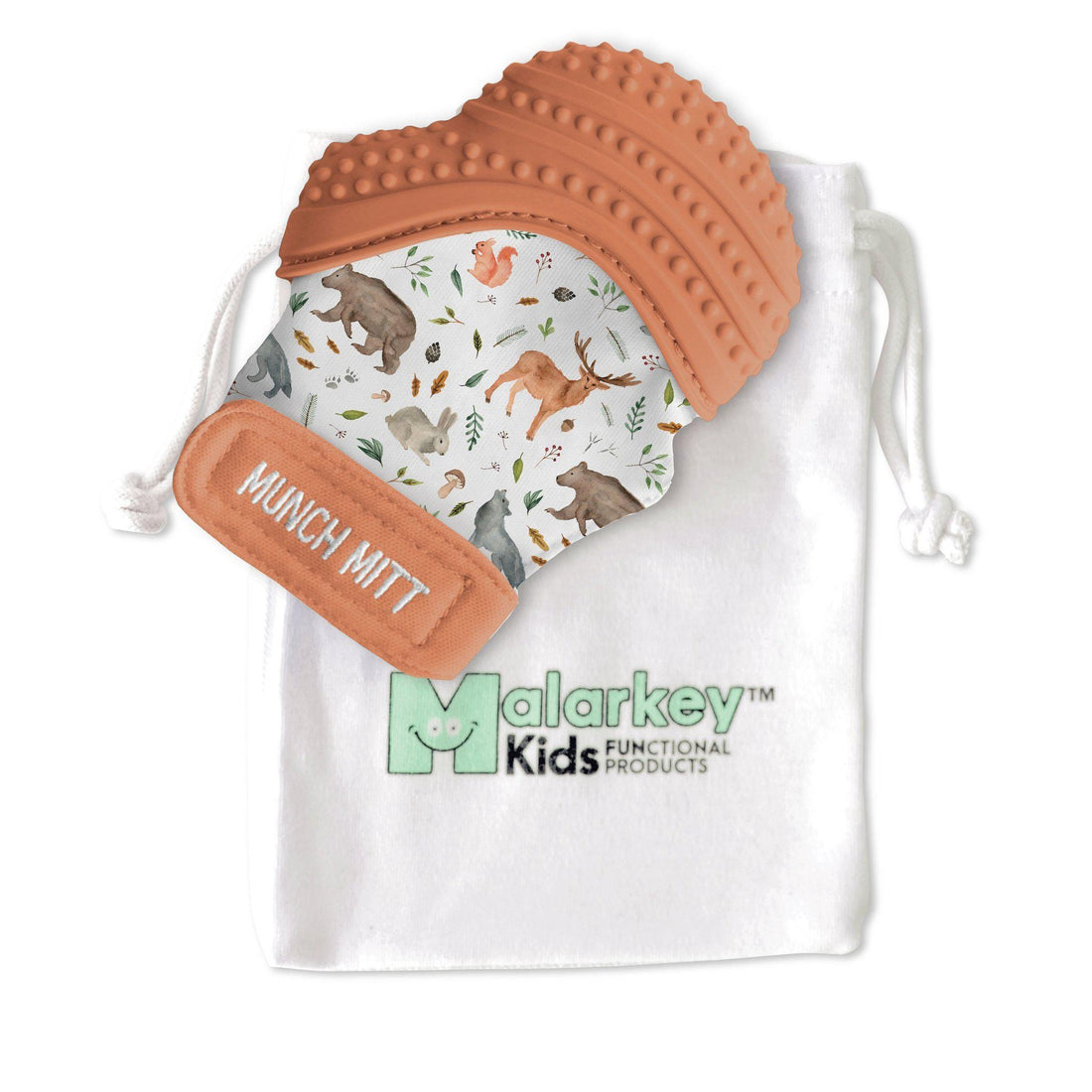 Munch Mitt Teethers-Teethers-Malarkey Kids-Woodland-bluebird baby & kids