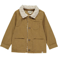 Mustard Corduroy Jacket-Outerwear-Me & Henry-3-6 M-bluebird baby & kids