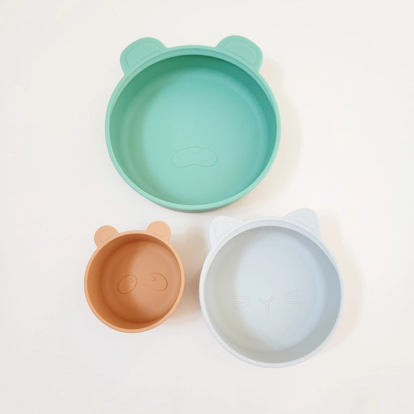Animal Shape Bowls -Set of 3