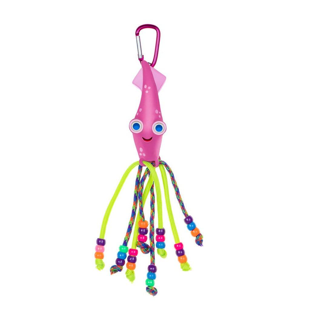 S.Q. pink Squid Gobbie-Arts & Crafts-Noah's Ark Workshop-bluebird baby & kids