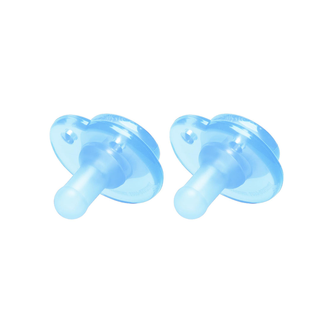 Nookums Paci-Plushies Replacement Pacifier - Blue 2 Pack-Pacifiers & Teethers-Nookums-bluebird baby & kids