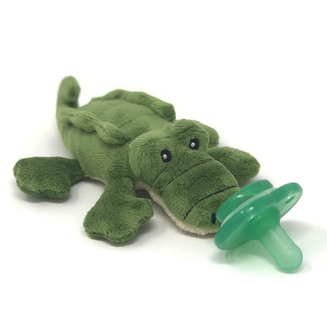 Paci-Plushies Buddies - Allie Alligator-Pacifiers & Teethers-Nookums-bluebird baby & kids
