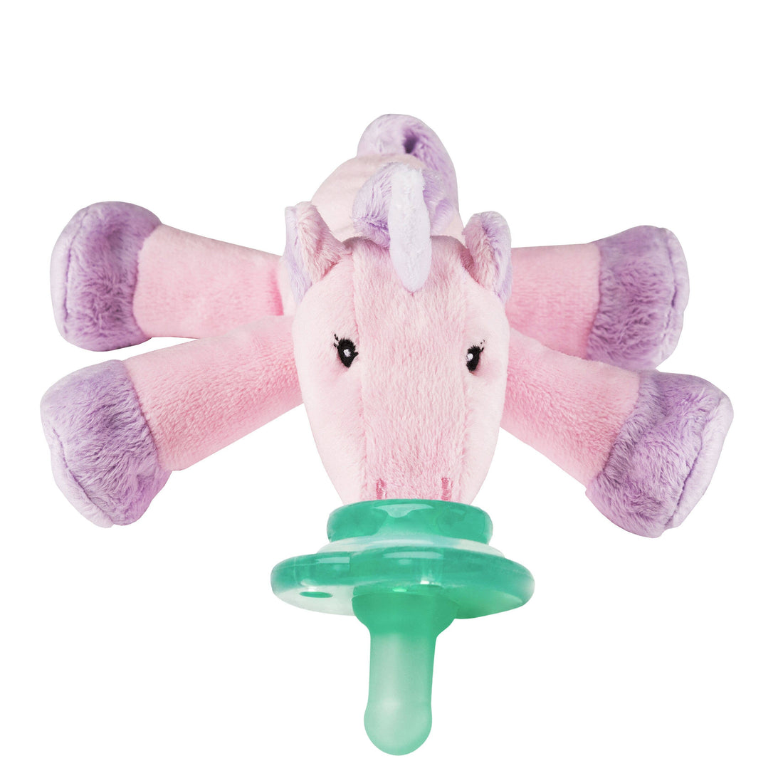 Paci-Plushies Shakies – Unity Unicorn-Pacifiers & Teethers-Nookums-bluebird baby & kids