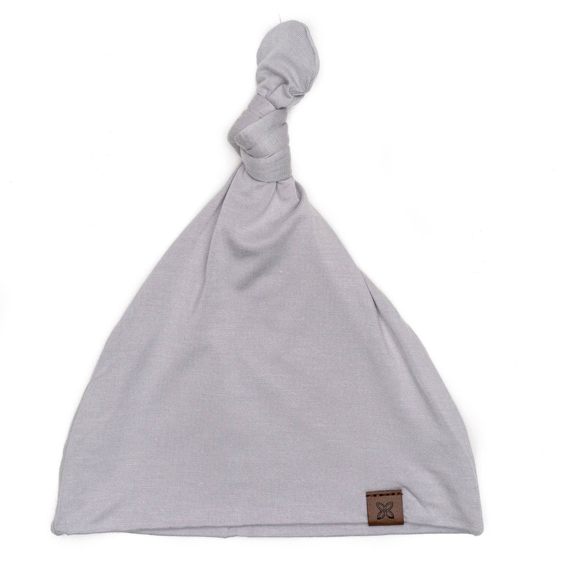 Knotted Hat-Hats-Papillon Bebe-Dove Gray-bluebird baby & kids