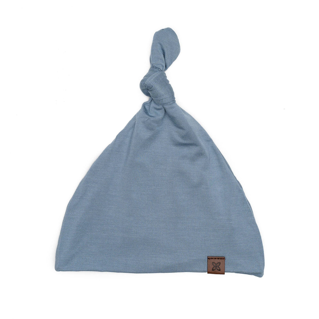 Knotted Hat-Hats-Papillon Bebe-Dusk Blue-bluebird baby & kids