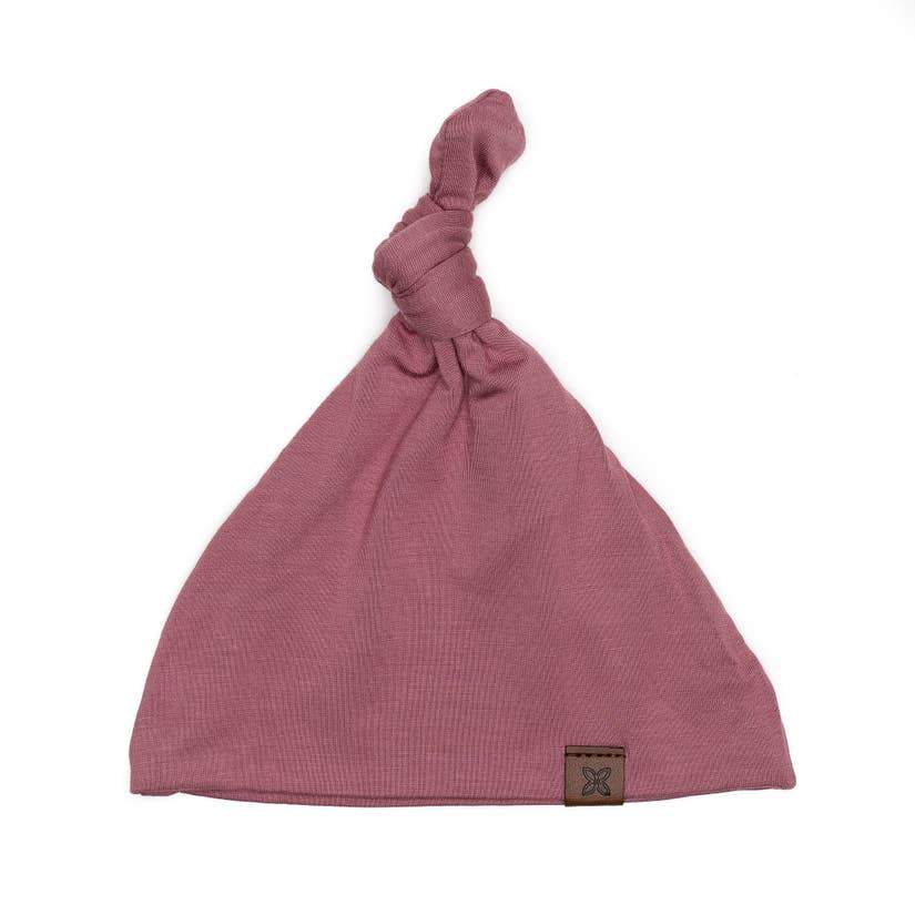 Knotted Hat-Hats-Papillon Bebe-Rose Pink-bluebird baby & kids
